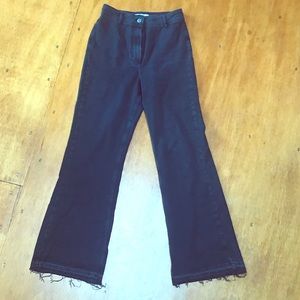 Free People High Waisted, Wide Legged, Jeans